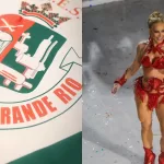 Princípio de incêndio no barracão da Grande Rio. Rolling Screenn