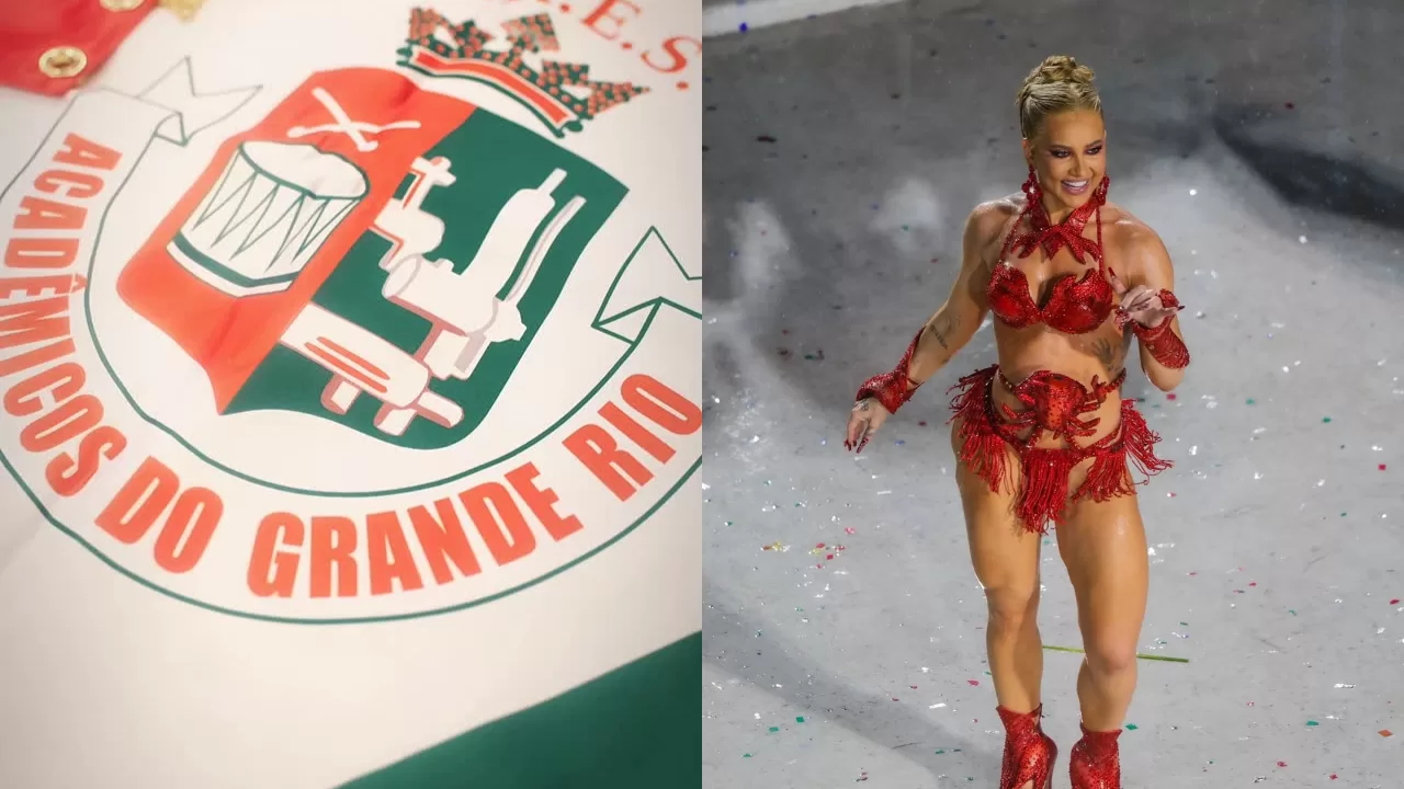 Princípio de incêndio no barracão da Grande Rio. Rolling Screenn