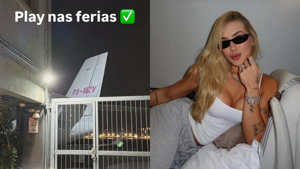 Virginia Fonseca dá play nas férias. RollingScreenn